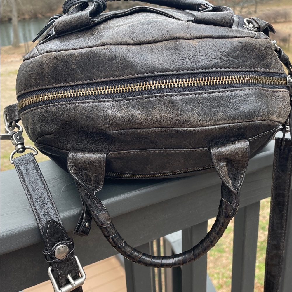 🖤🩶Frye Elaine Satchel Crossbody Bag - Picture 10 of 14